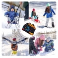 thumbnail image 7 of Xecao Playful Ghosts Night Sky Print Beanie Hat Toddler Girls Boys, Baby Hats Winter Warm Knitted Thermal, Kids Winter Caps, 7 of 7