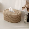 thumbnail image 1 of Caja de pañuelos de estilo creativo, caja de papel, caja de almacenamiento de servilletas de estilo simple, rectangular, para el hogar, la sala de estar y la mesa del comedor, 1 of 5