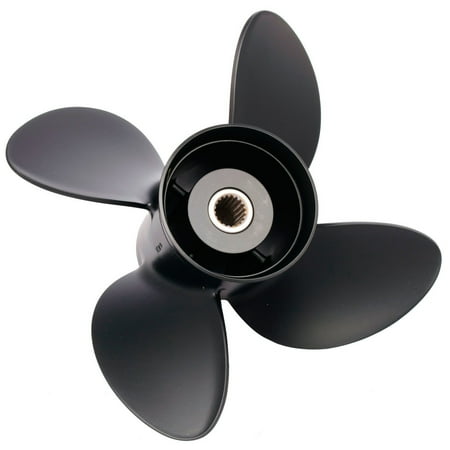 UPC: 0824375009020 | Solas 8613-148-15 Amita 4 Aluminum 4-Blade Boat Propeller – RH  14.75 In. Diameter x 15 In. Pitch x 19-Spline