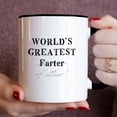 thumbnail image 5 of Funny Dad Coffee Mug, No.1 Farter Design, Father's Day Birthday Gifts,Perfect DadsChristmas & Birthday Gifts from Daughter, Son, Wife (A gamer and a farter), 5 of 6