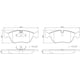 thumbnail image 2 of BALATAS CERAMICAS S70 1999 VOLVO 2.4L L5 Delanteras BREMBO ., 2 of 5