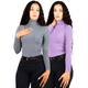 thumbnail image 1 of Set De 2 Suéter Malabis Mujer Otoño Invierno Cuello Redondo UNITALLA, 1 of 6