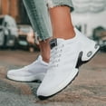 thumbnail image 4 of Women Walking  Shoes Lightweight Casual Sneakers for Gym Travel Work, 4 of 6