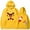 Yellow, variant on Tbopshirt Hoodies for Women,Plus Size Essential Crewneck Hooded Sweatshirt Fashion Women Casual Hooded Slim Zipper Fleece Sweater Coat