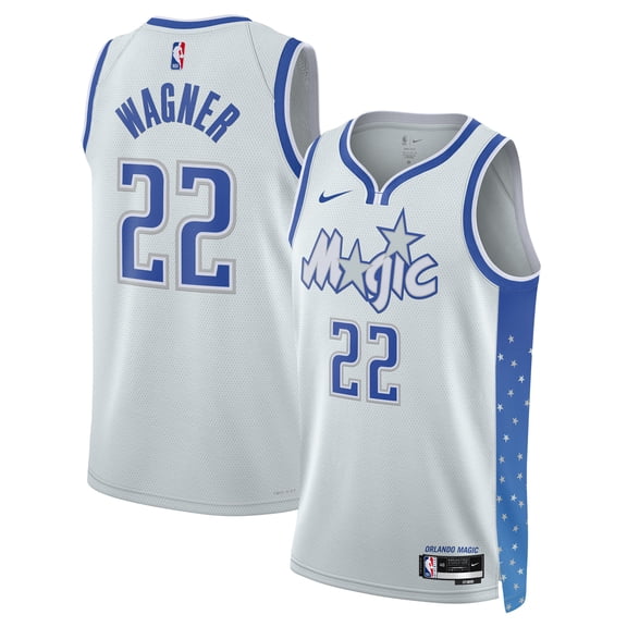 Unisex Nike Franz Wagner Silver Orlando Magic 2025/26 Swingman Jersey - City Edition
