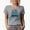 Heather Grey, variant on You Are Doing a Great Job Quote with a Vintage Typewriter & Flowers Art Merch Gift, Heather Grey T-Shirt, Small