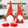 thumbnail image 5 of Christmas Long Legged Santa Gnome Plush Doll Ornament Xmas Elf Toys-a, 5 of 5