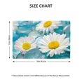 thumbnail image 2 of Placemats Set of 4, Daisy Flowers Place mats for Dining Table Indoor/Outdoor, Cute Heat Resistant Washable Table Mats(18" x 12"), 2 of 8