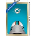 thumbnail image 3 of NFL Miami Dolphins - S. Preston Mascot T.D. 20 Wall Poster, 14.725" x 22.375", Framed, 3 of 3