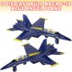 thumbnail image 2 of Avión de combate fundido a presión Jet ArtCreativity F-18 Blue Angel con retroceso, 2 of 7