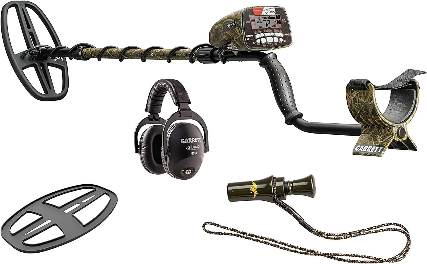 Garrett AT MAX Jase Robertson Signature Edition Camo Metal Detector Kit - 1142023