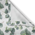 thumbnail image 5 of Ambesonne Leaf Grommet Curtain, Watercolor Eucalyptus Art, 50" x 72", Green Pale Brown White, 5 of 6