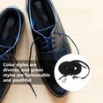 thumbnail image 3 of LOLIPPYY 1 Pair Black No-Tie Elastic Shoe Laces with Quick Release for Canvas, Athletic, and Sport Shoes, 3 of 5