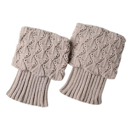 

Catinbow Winter Warm Boot Cuffs for Women Knitted Leg Warmer Boot Cuff Socks for Ladies Women Girls Winter Warmer Gifts Comfortable and Elastic excellent