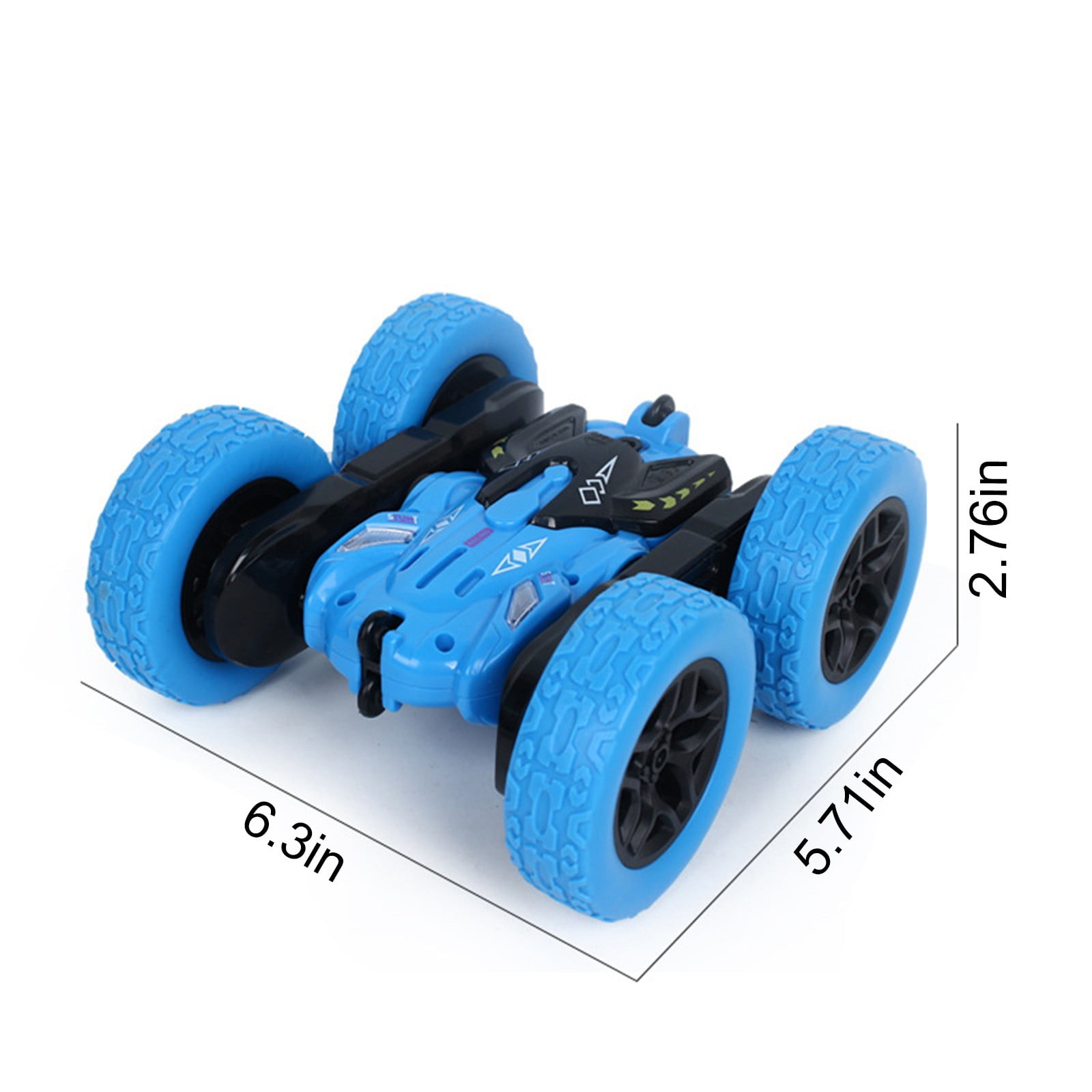 360-Degree Rotation Stunt Remote Control Car For Kids With 4G Off-Road & Light Effects, Improves Operating Skills And Reflexes For Boys Aged 3-9, Durable Abs Material With