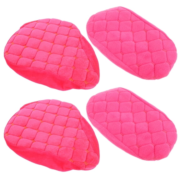 LOLIPPYY 2-Pack Plush Electric Scooter Seat Covers with Warm Padded Cushion for Winter