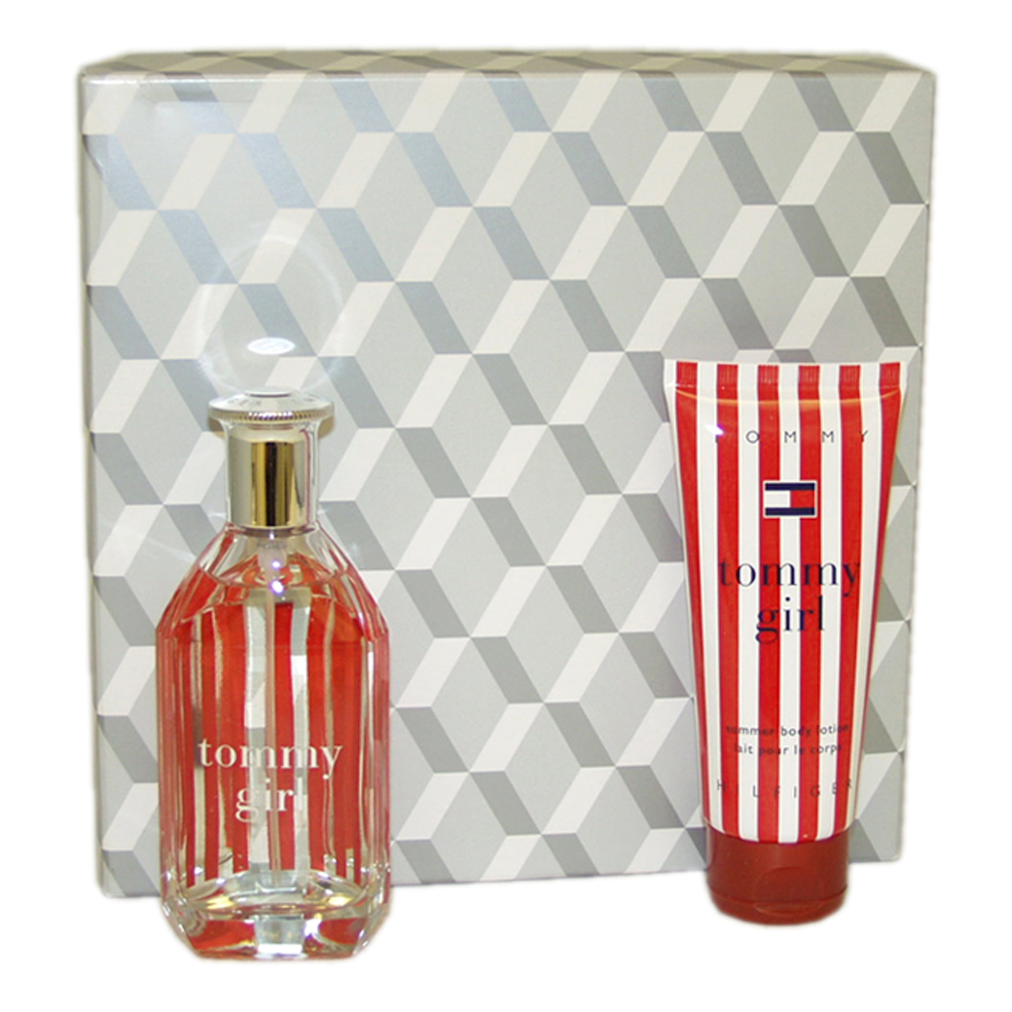 Tommy Girl by Tommy Hilfiger for Women - 2 Pc Gift Set 3.4oz Cologne Spray, 3.4oz Smoothing Body Lot -