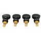 thumbnail image 4 of 4 Piezas Rectas de Ukulele Rectas Clavijas de Afinación Máquinas de Máquinas Afinadores Negro + Dorado, 4 of 5