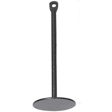 Steel Weight Plate Charging Pin for Home and Gym Fitness, Ergonomic Barbell Plate Holder Tray for Arm Chest Back Training, Cardio Equipment Accessory(19cm)