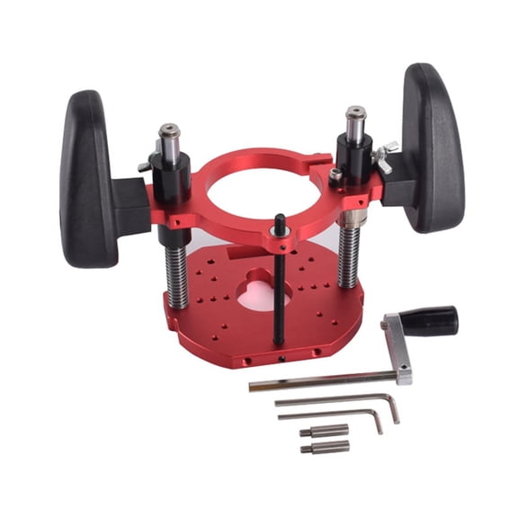 Lift Base Router Lift for Motors Wood Router Working Bench,Red