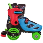 Roller Derby Boys EZRoll Adjustable Beginner Roller Skates Size 11-2