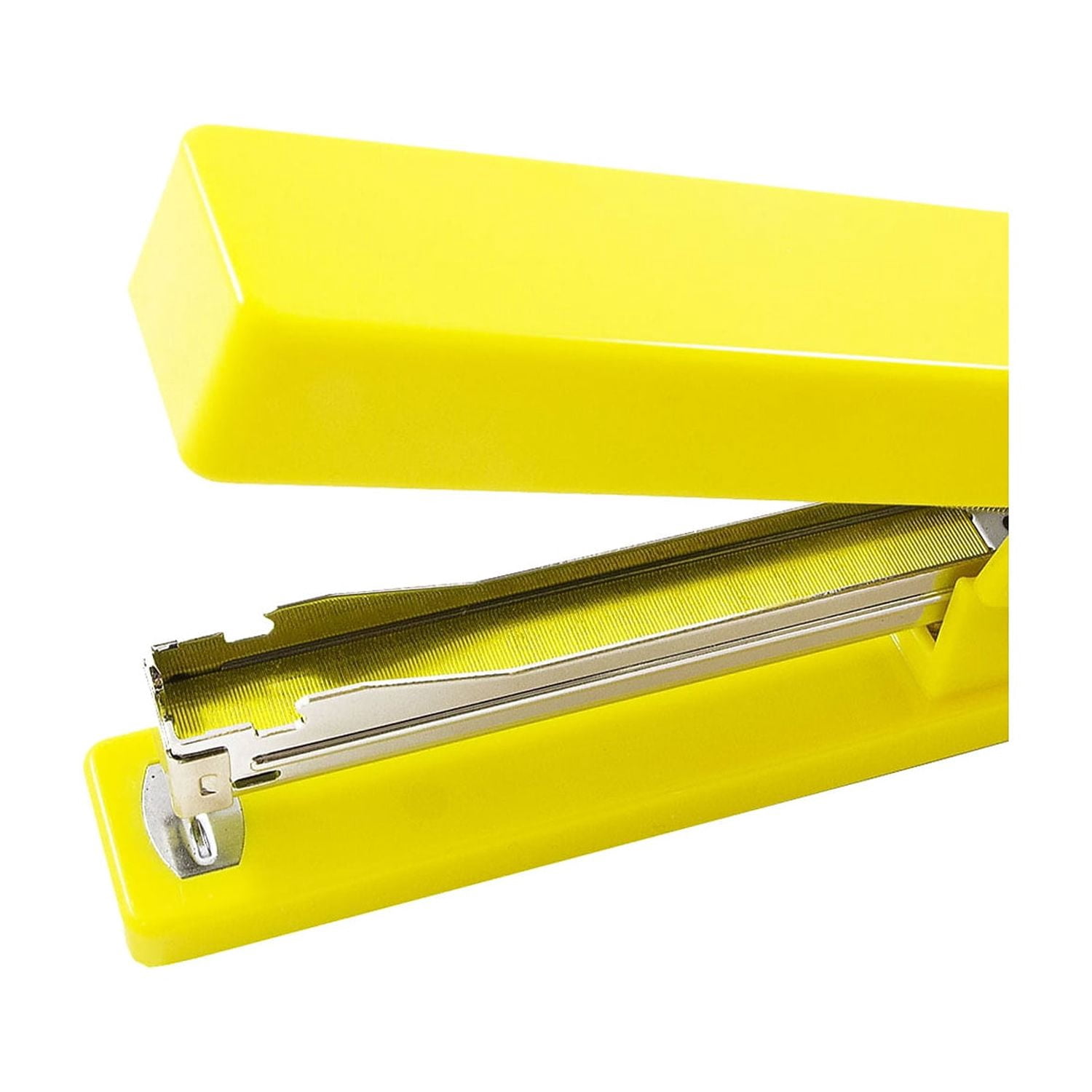 JAM Paper Modern Desktop Stapler 10 Sheet Capacity Yellow (337YEZ)