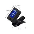 thumbnail image 4 of kusrkot 6xProfessional Digital Guitar Tuner LCD Display for Bass Acoustic Guitar, 4 of 9