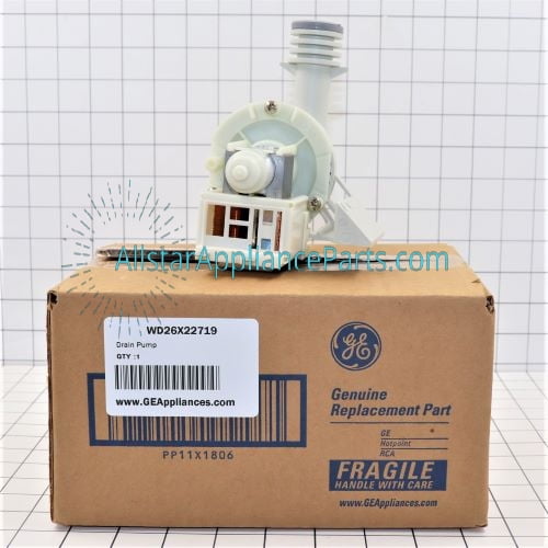 GE Dishwasher Drain Pump WD26X22719