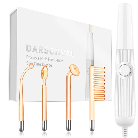 Dispositivo facial de alta frecuencia DARSONVAL Varita facial de alta frecuencia Cuidado de la piel con microcuidado