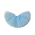 thumbnail image 2 of BLTIBY Sparkle Tutu Skirts for Toddler Girls Tulle Ballet Dance Skirt Princess Baby Kids Dress up Birthday Party Light Blue 3-4 Years, 2 of 6