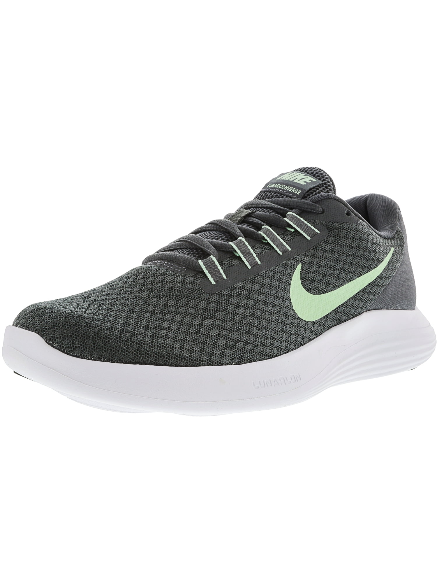 Nike - Women's Lunarconverge Dark Grey / Fresh Mint-Cool Ankle-High ...