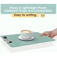thumbnail image 6 of Plastic Clipboards1/ 2 Pack, A4 Clip Board 8.5x11 for Classroom, with Low Profile Clip, Office & School Supply ﻿, 6 of 7