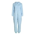 thumbnail image 4 of Joyspun Women's Embossed Plush Hoodie and Joggers Pajama Set, 2-Piece, Size XS-2X, 4 of 5