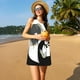 thumbnail image 3 of Balery Unicorn in Yoga Vestidos de verano para mujer con estampado: vestido holgado sin mangas, vestido playero informal y cómodo para días calurosos., 3 of 7