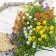 thumbnail image 3 of 8 Bundles Artificial Outdoors Flowers (Purple-Eucalyptus), 3 of 5