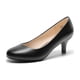 thumbnail image 1 of Zapatos DREAM PAIRS LUVLY Cómodos Tacones Bajos Negros Talla 5, 1 of 7