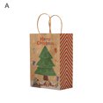 thumbnail image 2 of Zues 12Pcs/Set Candy Bag Handle Design Large Capacity Paper Merry Christmas Party Favor Gift Pouch for Home, 2 of 7