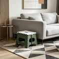thumbnail image 4 of Gumesh Folding Lightweight Stool - Opens Easy with One Flip - Great for Kitchen, Bathroom or Bedroom, 4 of 6