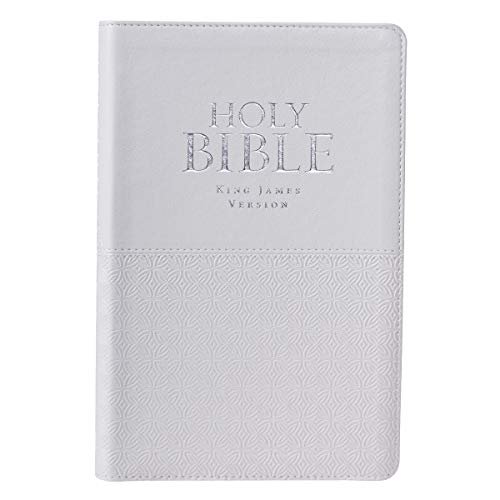 Holy Bible: KJV Standard Size Thumb Index Edition: White (King James Bible)