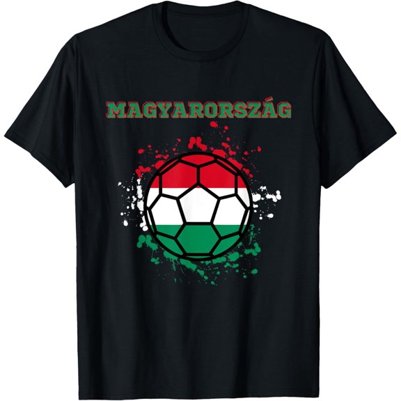 Hungary Soccer Hungarian Flag Fan Jersey T-Shirt