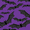 purple, variant on Halloween Flying Bats on Purple 100% Cotton Fabric