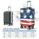 thumbnail image 4 of Balery USA Colors Stripes1 Funda de equipaje, fundas para maletas, elástica, lavable, protector de maletas, compatible con maletas de 18 a 32 pulgadas-X-Large, 4 of 7
