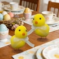 thumbnail image 4 of dajkiuy Easter Chicken Decorations, Cute Chick Ornaments, Spring Home Holiday Table Decor, Easter Gifts, Easter Basket Stuffers, 4 of 6