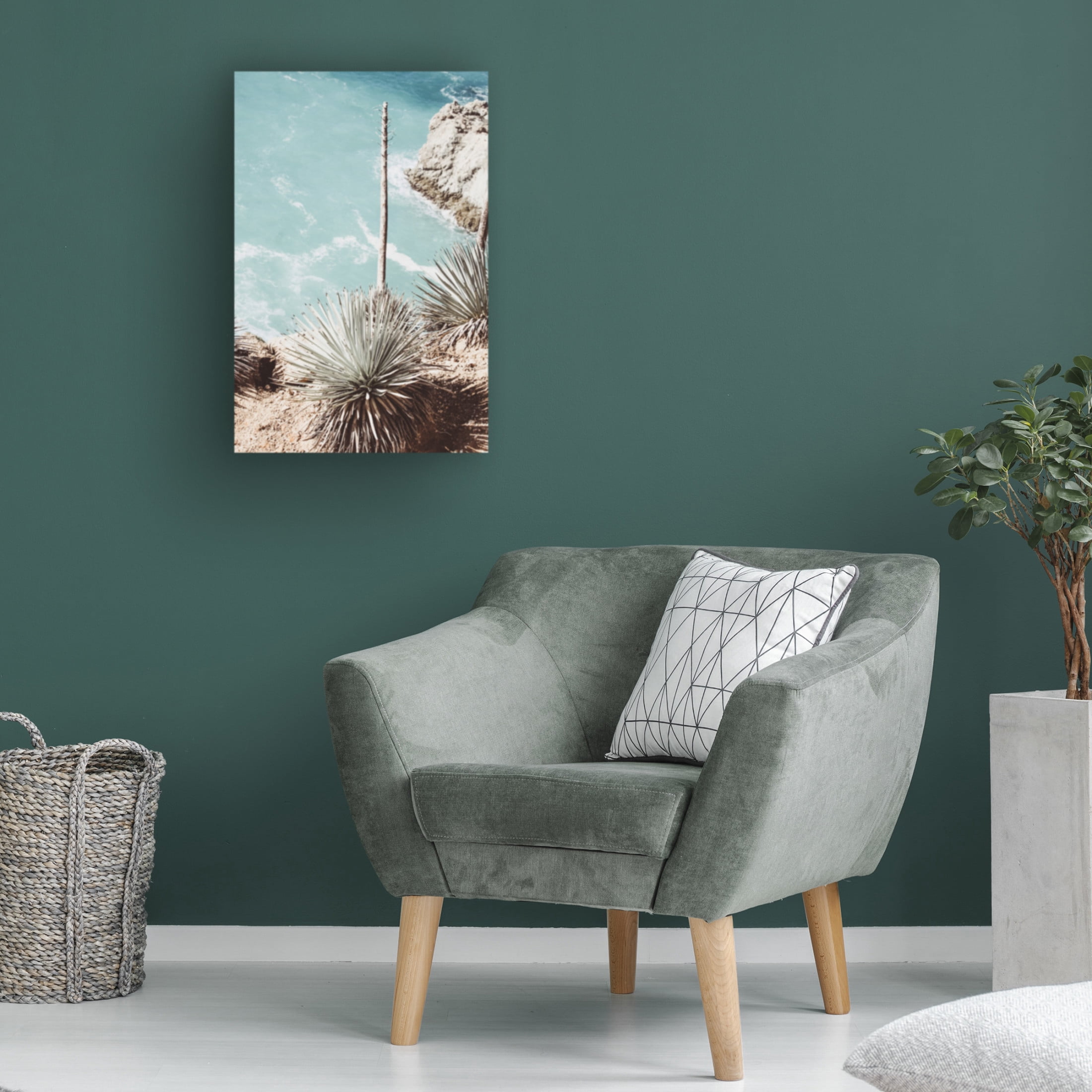 Canvas Wall Art - Krista Broadway 'Lazaro' Wall Art for Living Room, Bedroom, or Office Décor by Trademark Fine Art - 30 x 47 Inches