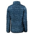 thumbnail image 3 of Women's Cutter & Buck Navy Toronto Blue Jays  Rainier PrimaLoft Eco Insulated Full-Zip Puffer Jacket, 3 of 3