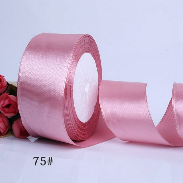 4cm Color Red Ribbon DIY Ribbon Rose Flower Decorative Silk Ribbon Cake Packaging Ribbon Valentine Ribbon