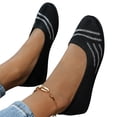 thumbnail image 4 of Miqool Women's Mesh Dressy Flats Shoes Slip On Comfortable Work Ballet Flats Breathable Round Toe Dress Shoes, 4 of 8