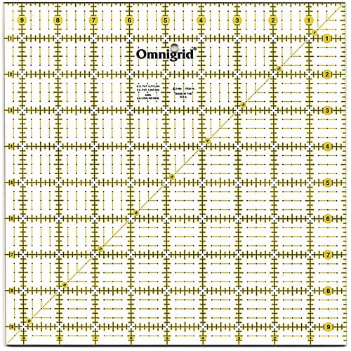 Dritz R95 Omnigrid Quilter/'s Square-9-1//2/"X9-1//2/"