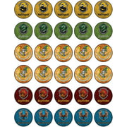 30 x Edible Cupcake Toppers TIUIT emed of Harry p Symbols Collection of Edible Cake Decorations | Uncut Edible on Wafer SIUIT eet - -