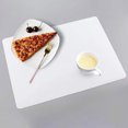 thumbnail image 4 of Anvazise Transparent Dinner Table Placemat Heat Resistant Easy to Clean Scratch-resistant Reble Protective Placemats White, 4 of 11